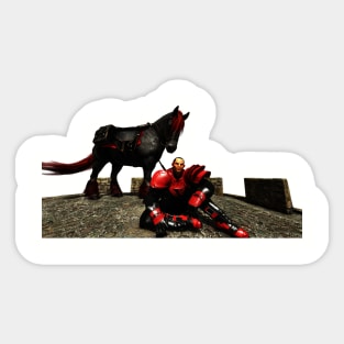 Ogg & Winston II Sticker